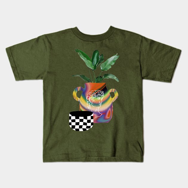 A Houseplant Kids T-Shirt by MsGonzalez